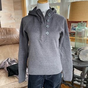 North Face half zip cozy top